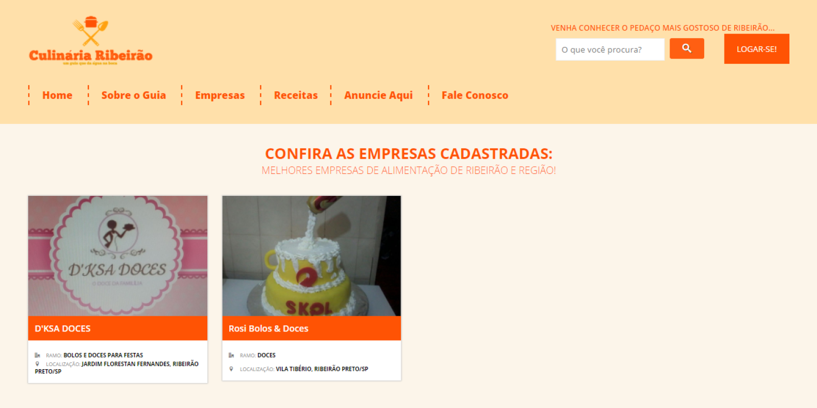 Culinária Ribeirão