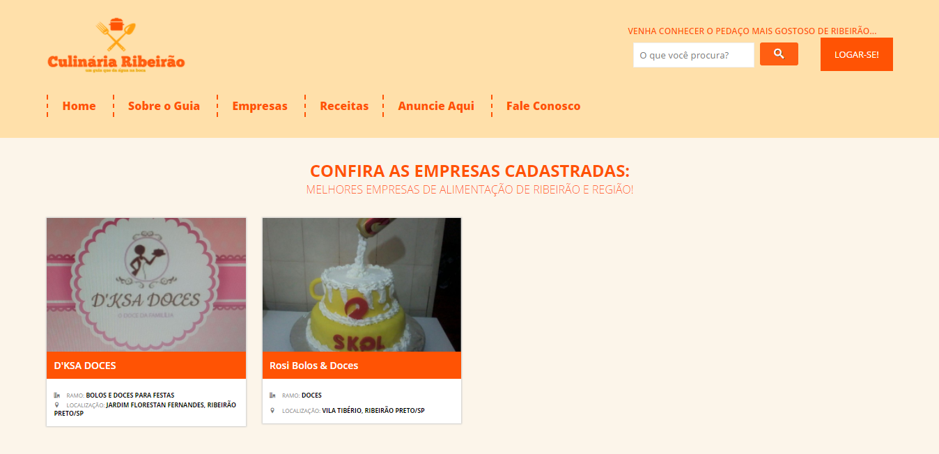 Culinária Ribeirão